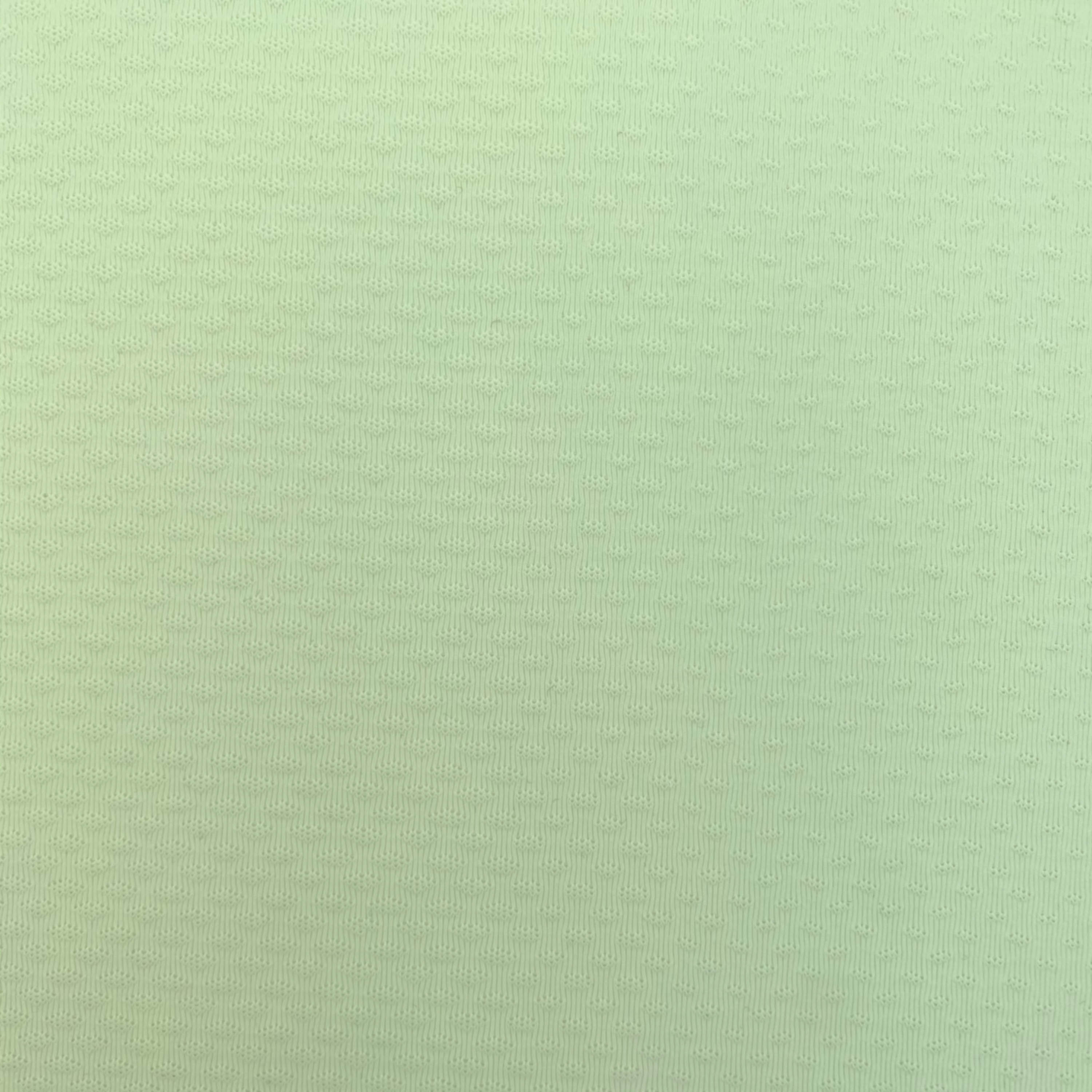 VAALEAN VIHREÄ MESH SINGLE JERSEY -kangas